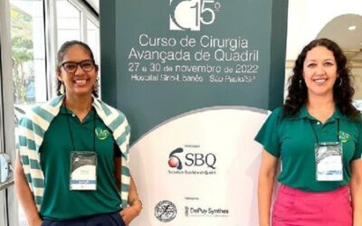 O time da LAS Brasil esteve no 15º Curso de Cirurgia Avançada de Quadril